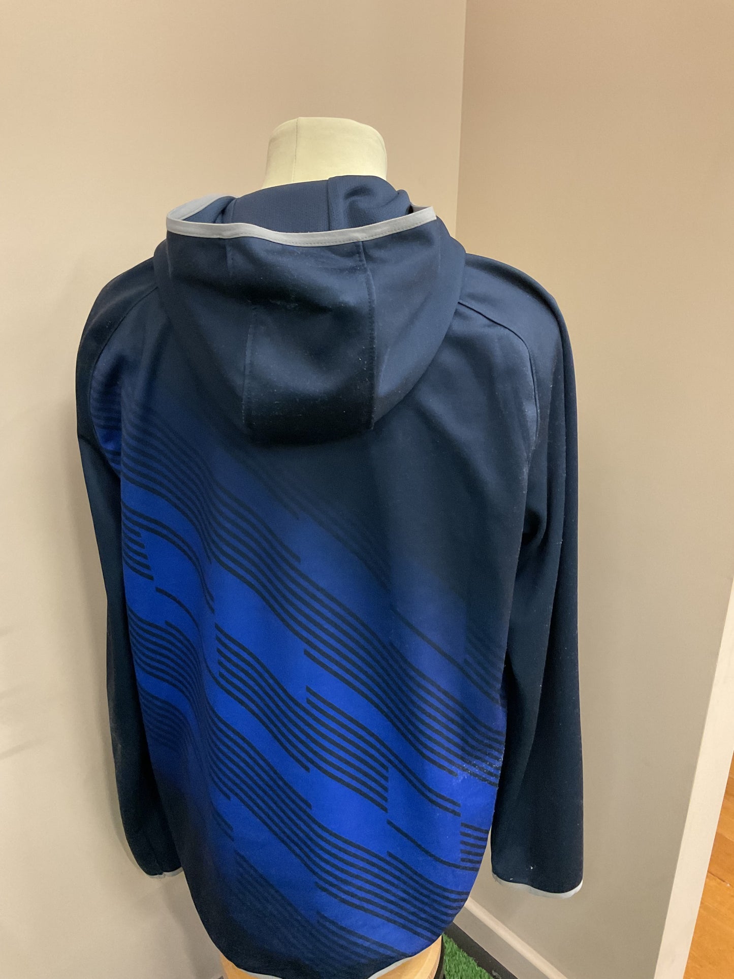 NQ COWBOYS FULL ZIP JACKET NAVY AND BLUE