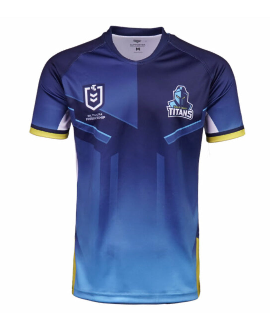 GOLD COAST TITANS YOUTH SUPPORTER SHIRT 25