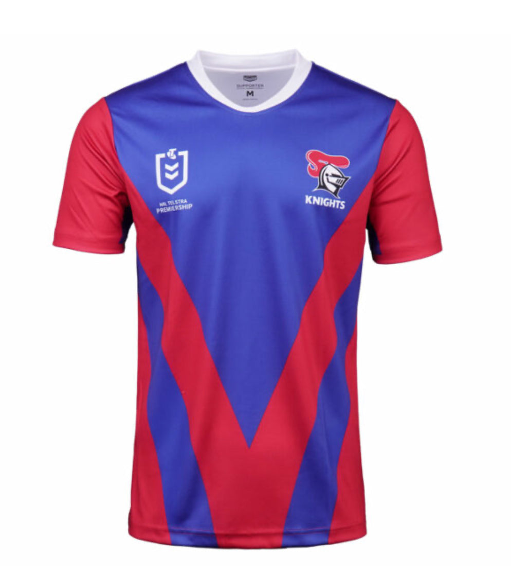 NEWCASTLE KNIGHTS YOUTH SUPPORTER SHIRT 25