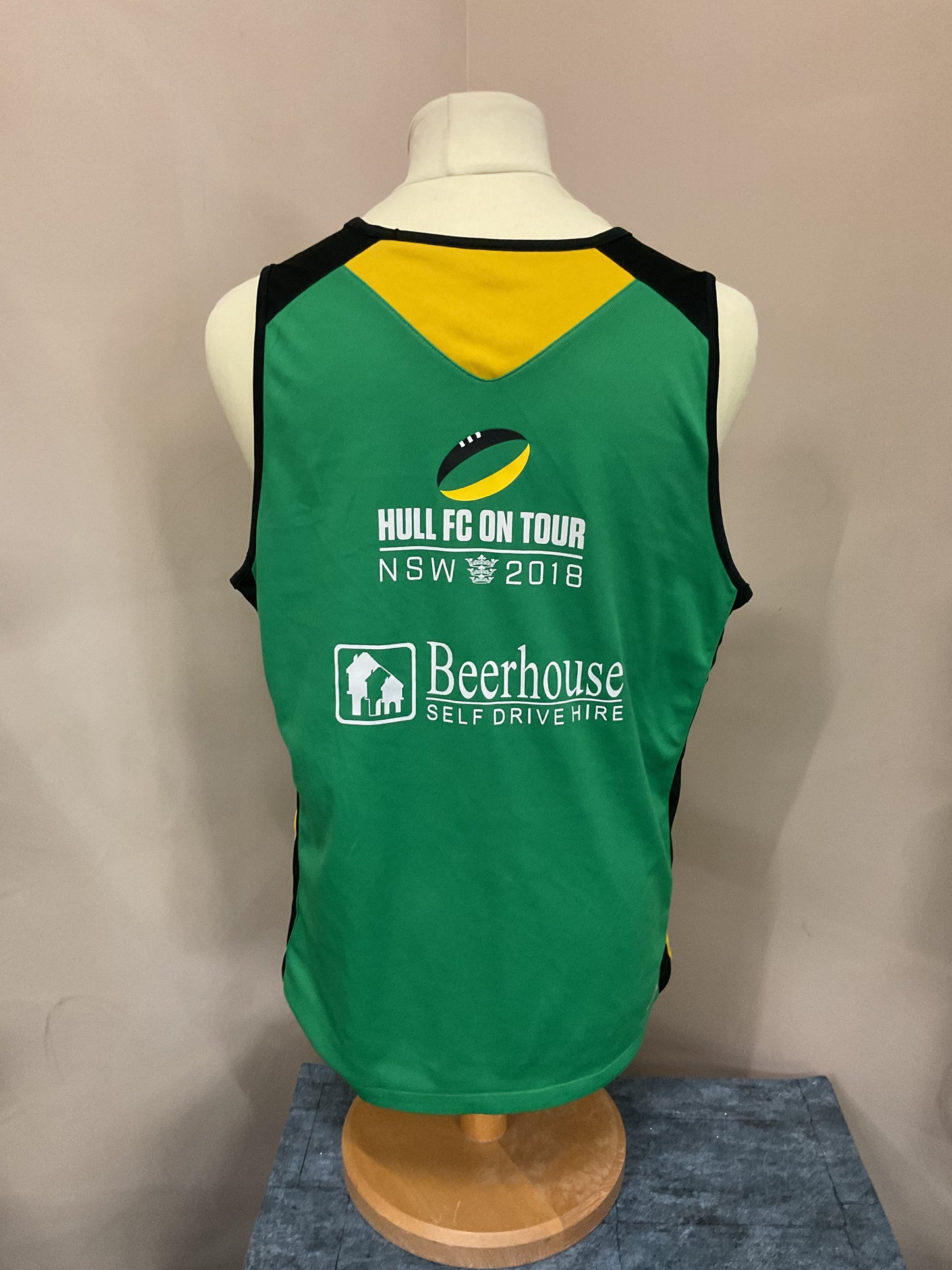 HULL FC NSW GREEN VEST - SIZE - L