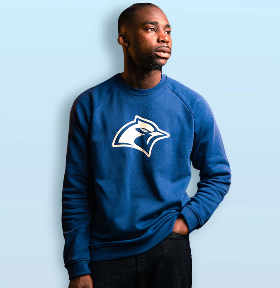 RBN. NAVY BLUE CREW SWEATSHIRT