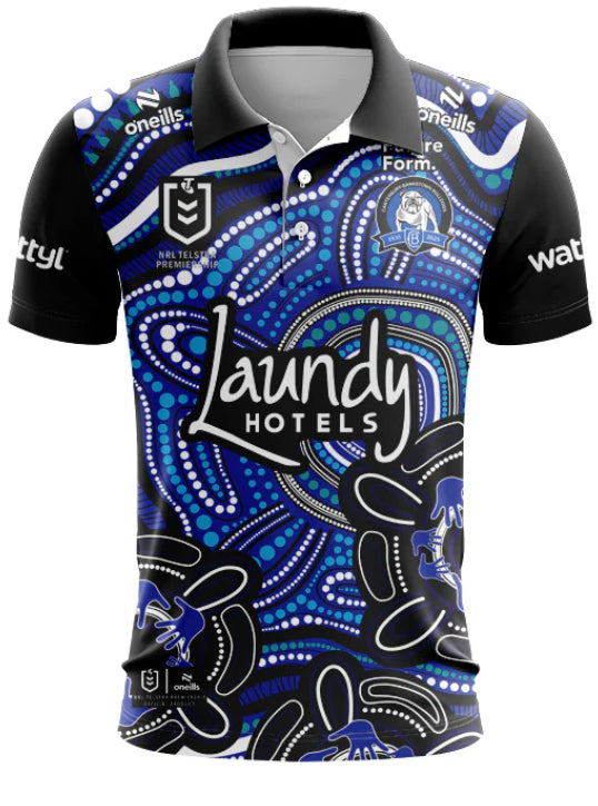 CANTERBURY BULLDOGS INDIGENOUS REPLICA JERSEY – TheRugbyStore.co.uk
