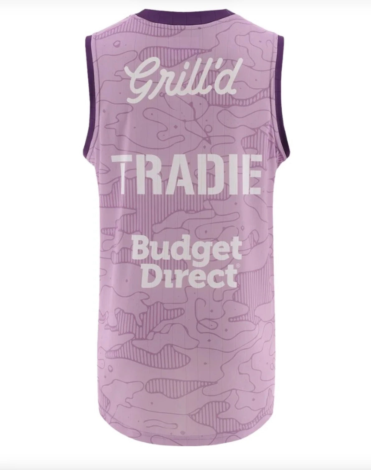 MELBOURNE STORM 2026 TRAINING SINGLET LILAC
