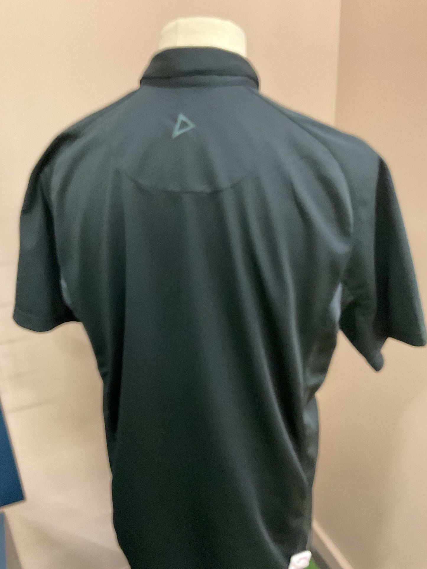 HULL FC BLACK MEDIA POLO