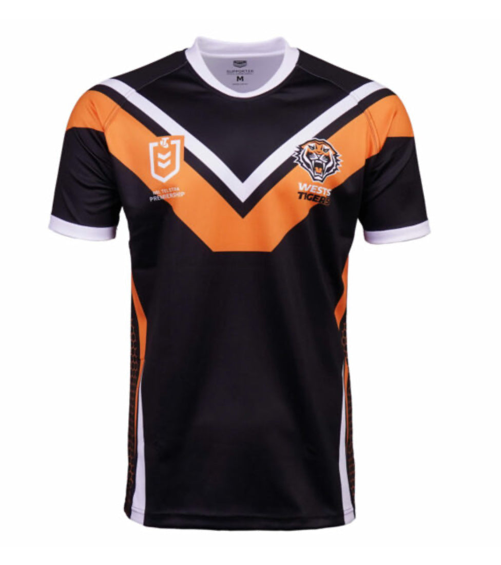 WEST TIGERS YOUTH SUPPORTER SHIRT 25