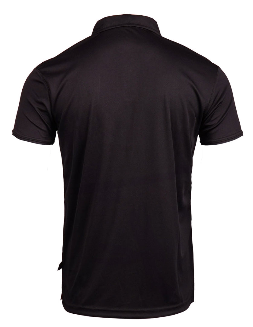 OXEN ENGLAND RUGBY LEAGUE BLACK POLO