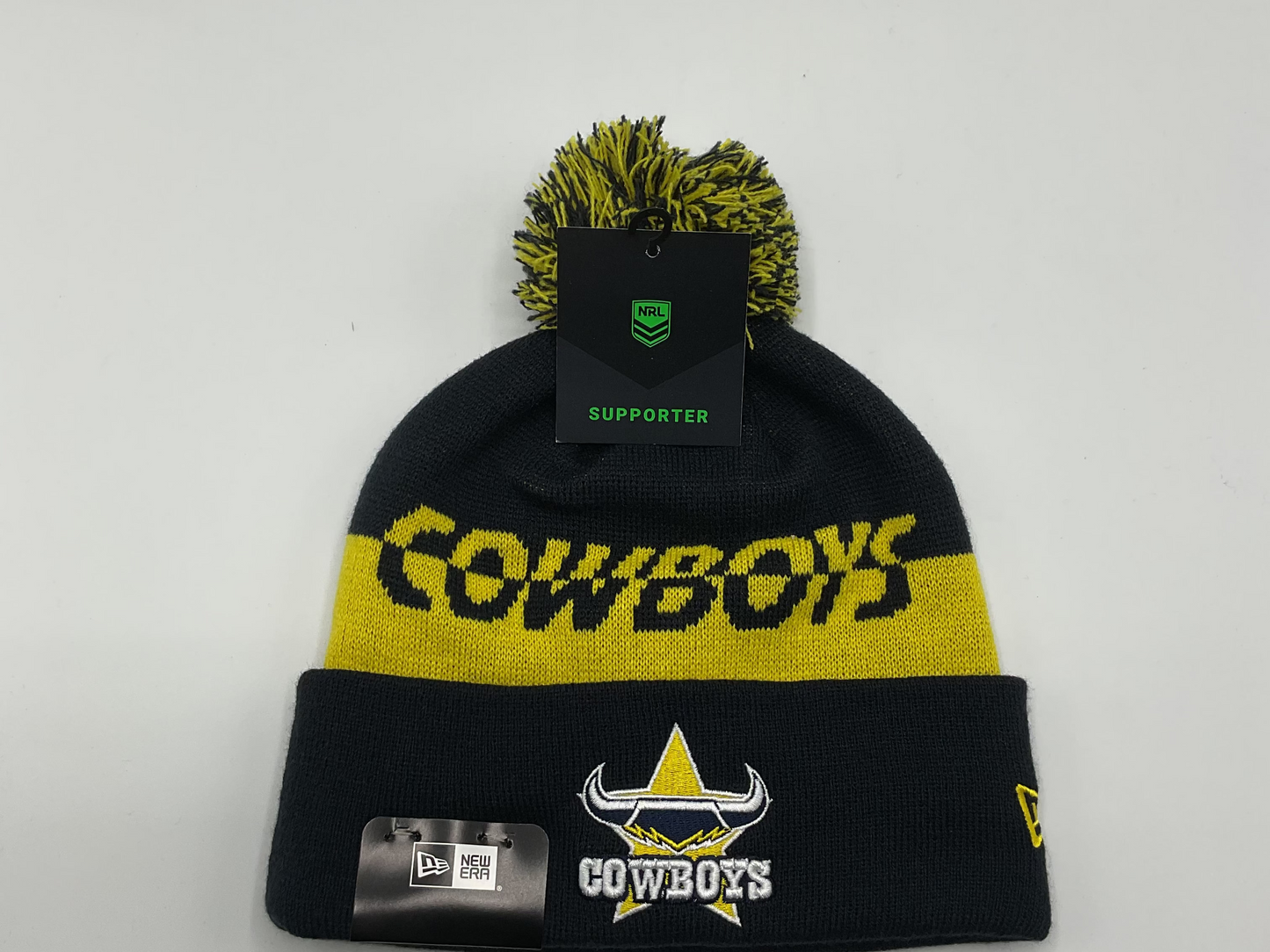 NRL26 SPLIT SCRIPT COWBOYS BEANIE