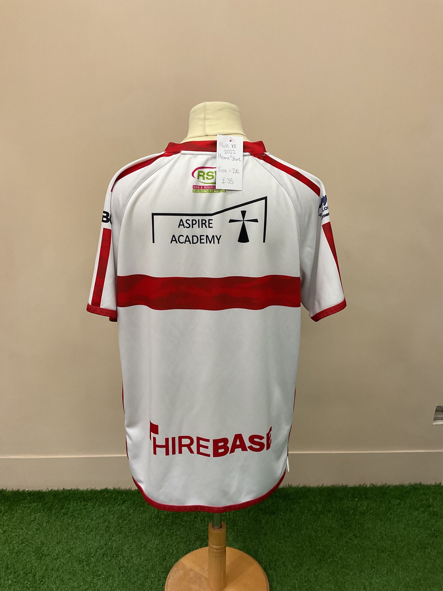 HULL KR 2022 HOME SHIRT - SIZE XXL