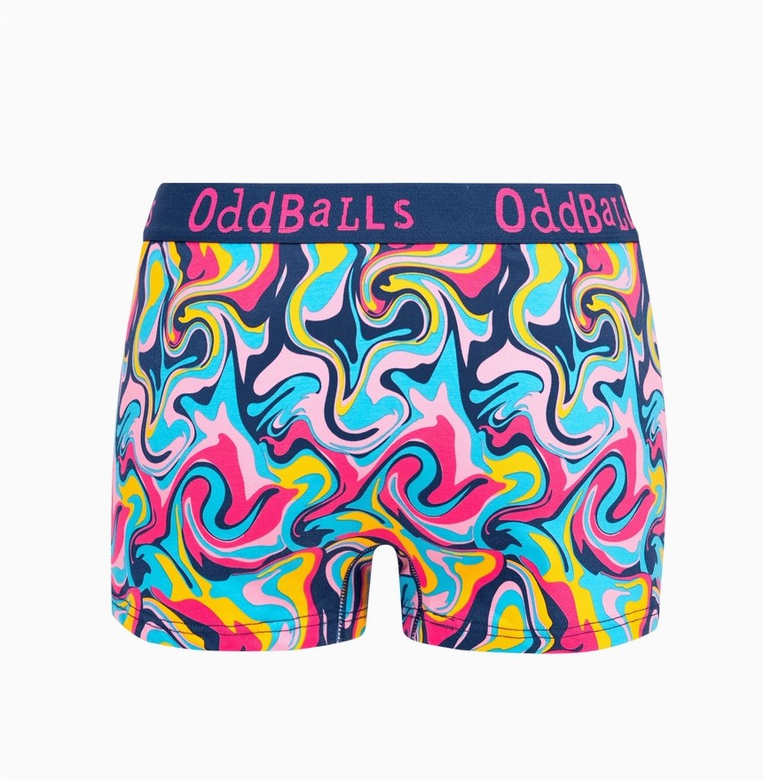 ODDBALLS RIPPLE LADIES BOXER