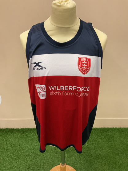 HULL KR RED, WHITE & NAVY VEST