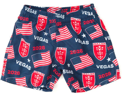 KR VEGAS NAVY SWIM SHORTS