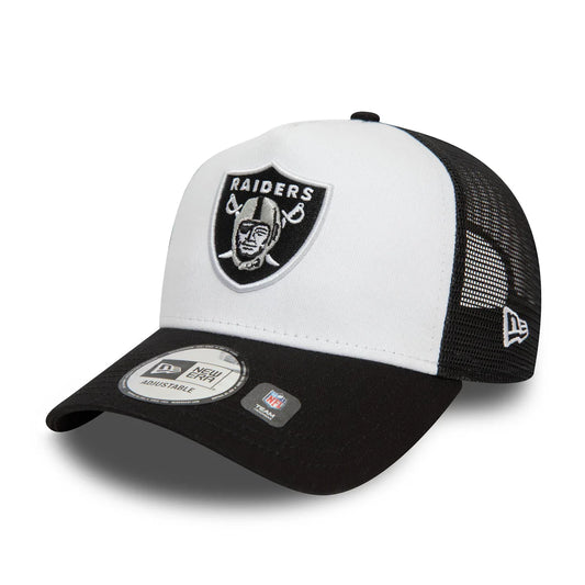 LAS VEGAS RAIDERS NEW ERA TRUCKER CAP