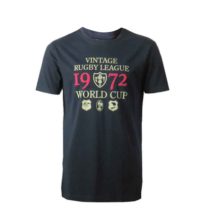 ELLIS RUGBY 1972 RL WORLD CUP VINTAGE T-SHIRT