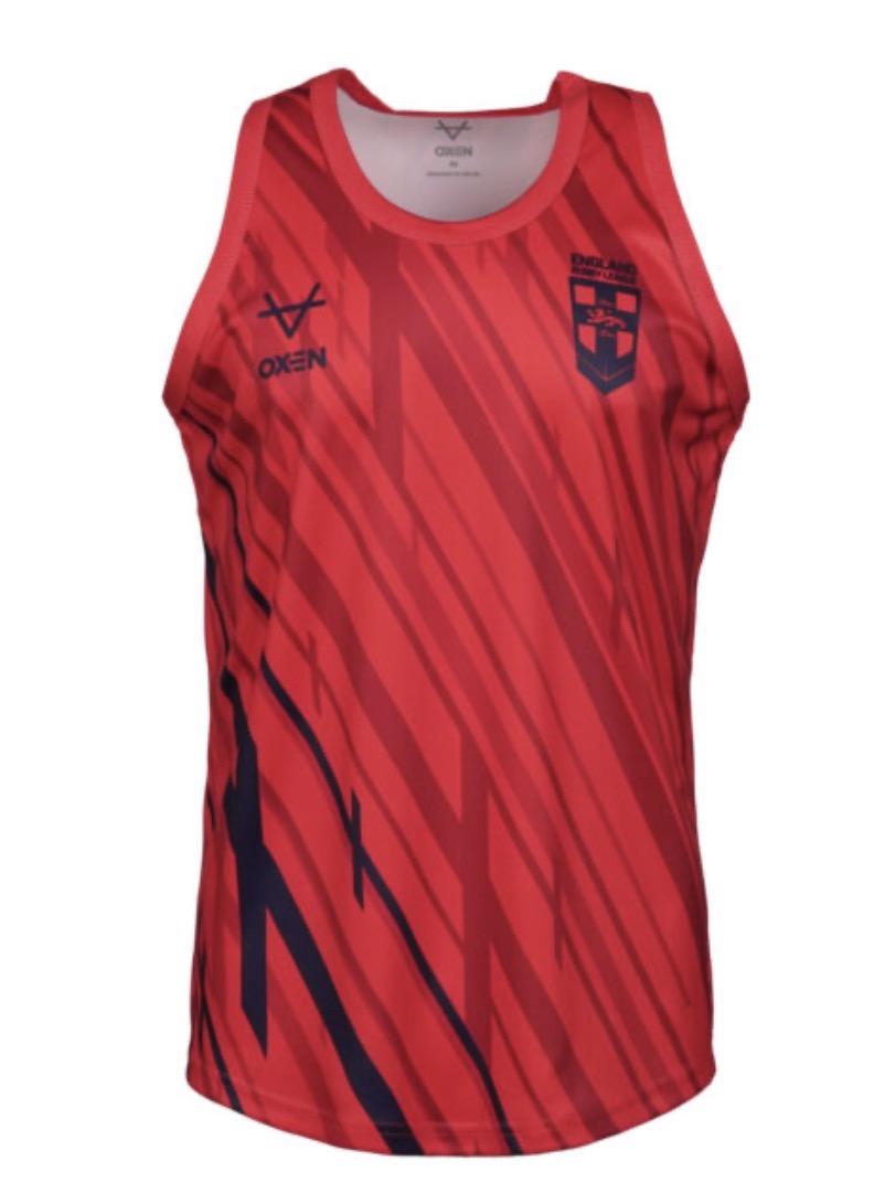 ERL 2026 Warm Up Singlet Red
