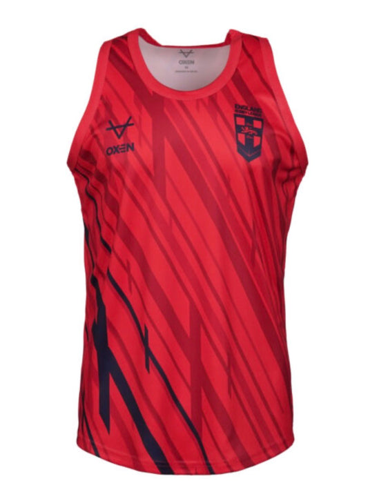 ERL 2026 Warm Up Singlet Red