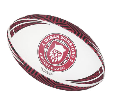 WIGAN WARRIORS GEO BALL SIZE 5