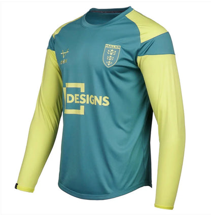KR LCD TEAL LONG SLEEVE TOP