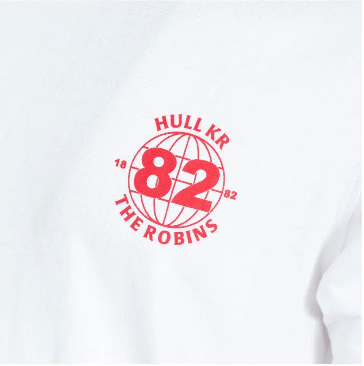 WHITE ROBINS PRINT TEE