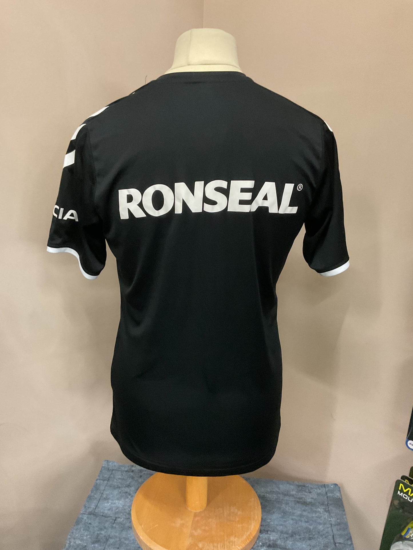 BLACK REFEREE SHIRT - SIZE - S