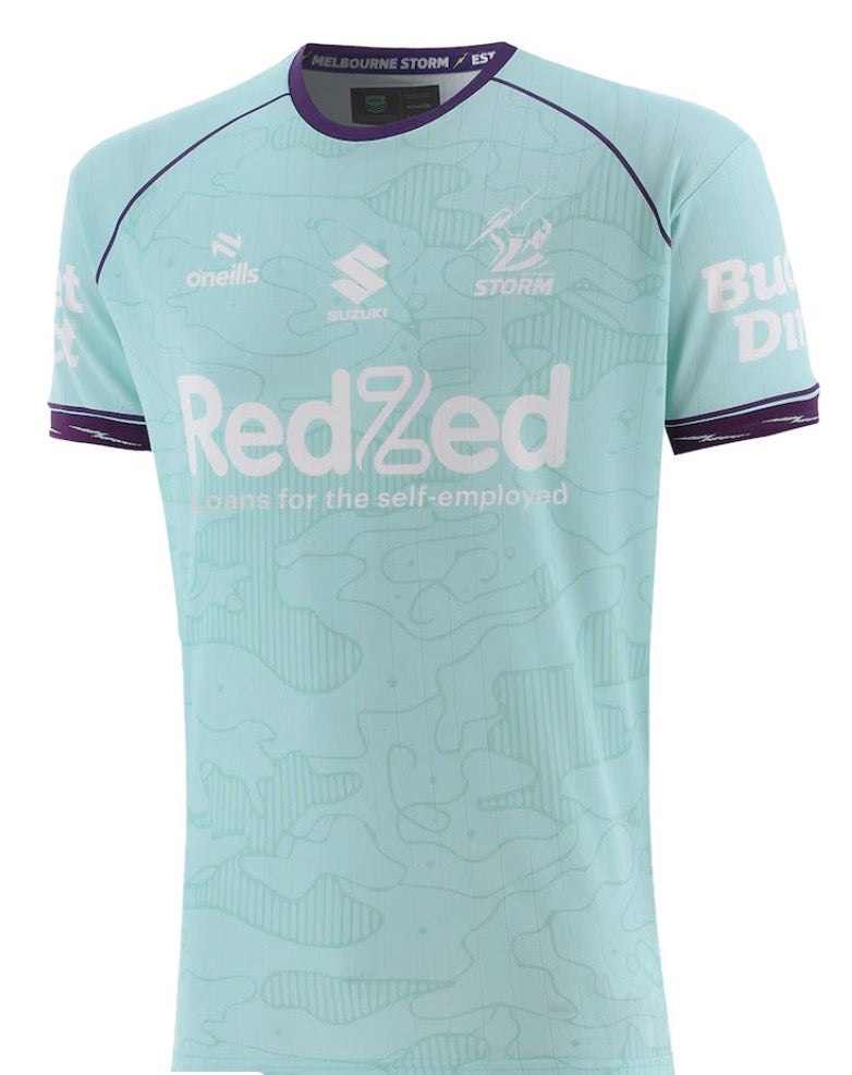 MELBOURNE STORM TEAL TRAINING TEE