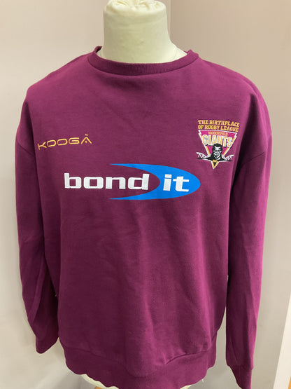 HUDDERSFIELD BURGUNDY JUMPER