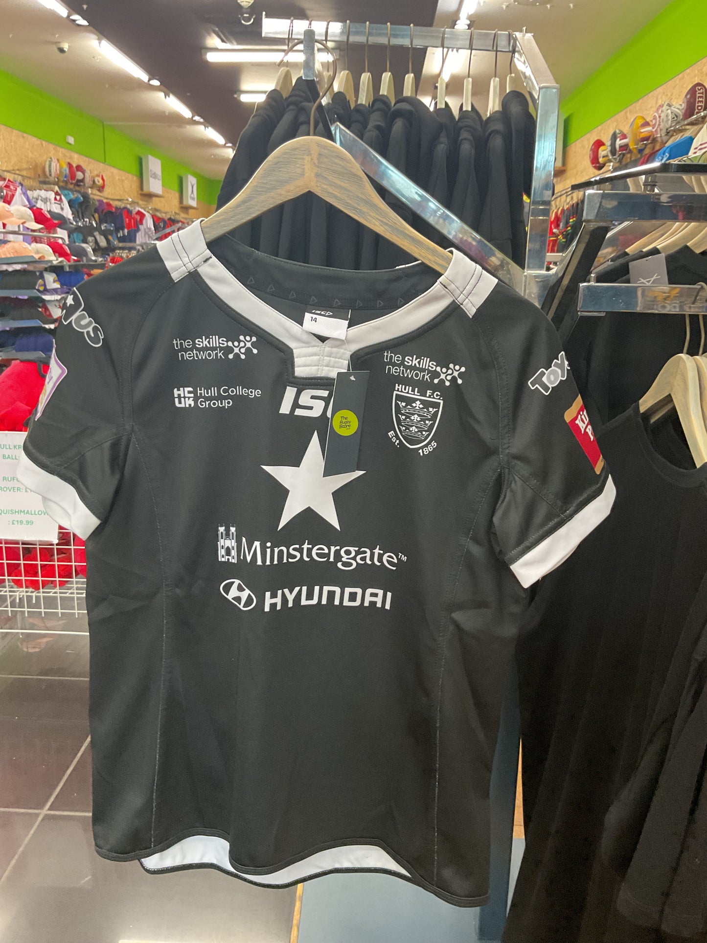 RETRO HULL FC 2016 MAGIC WEEKEND SHIRT BLACK