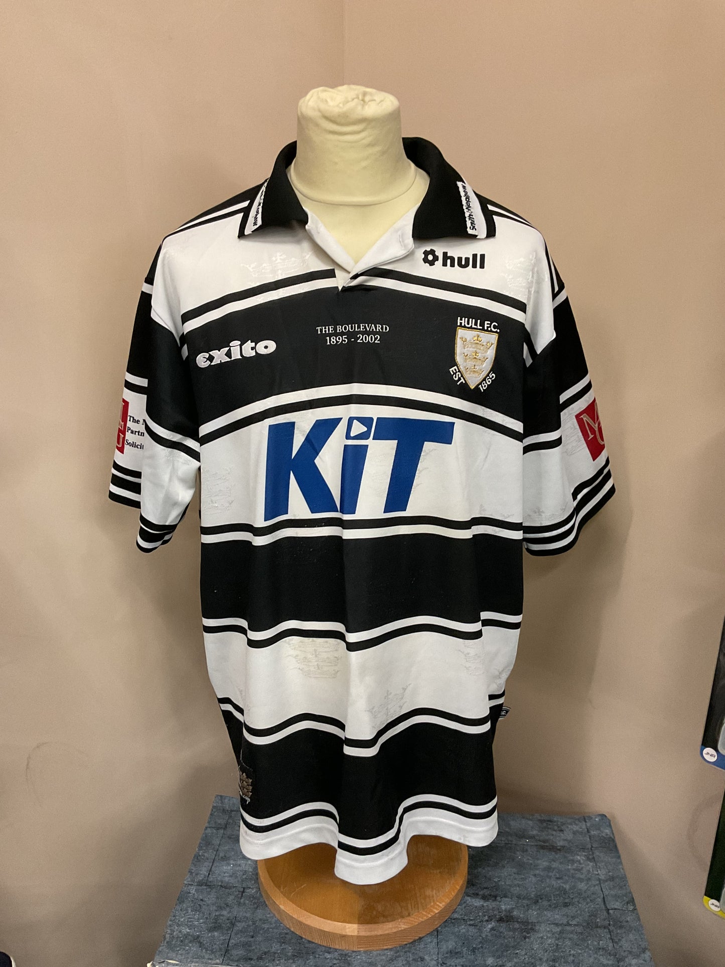 HULL FC 2002 HOME SHIRT - SIZE - XL