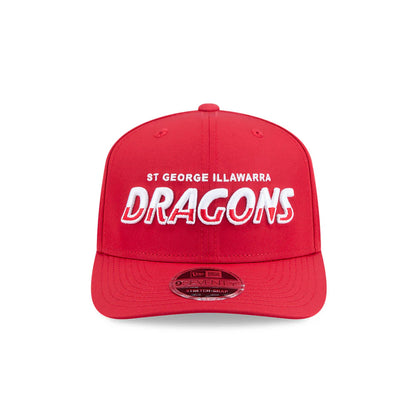 KID940 NRL26 SPLIT SCRIPT ST GEORGE DRAGONS CAP