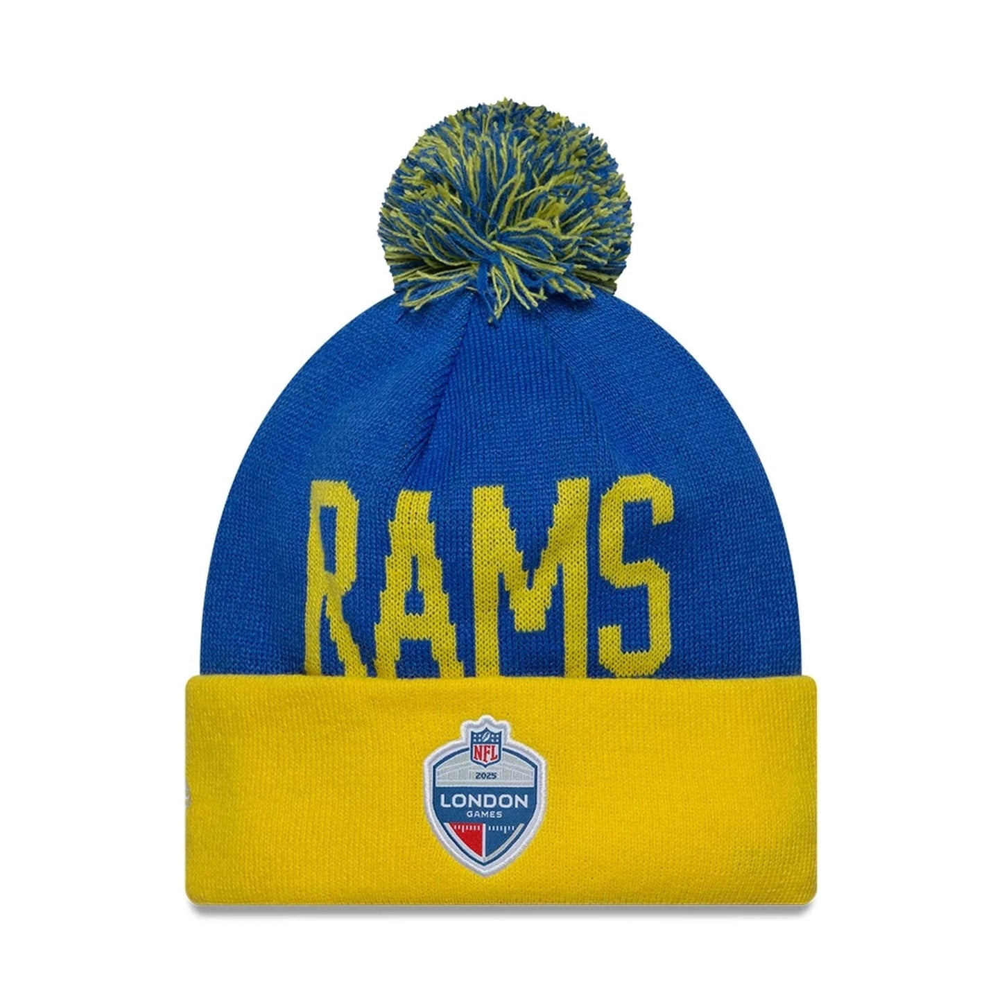 LA RAMS GAME BOBBLE HAT
