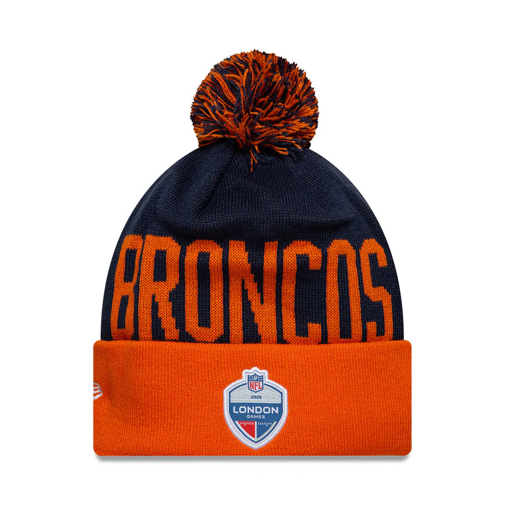 DENVER BRONCOS GAME BOBBLE HAT