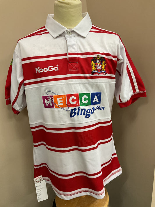 WIGAN WARRIORS 2009 HOME SHIRT