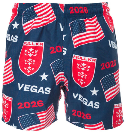 KR VEGAS NAVY SWIM SHORTS