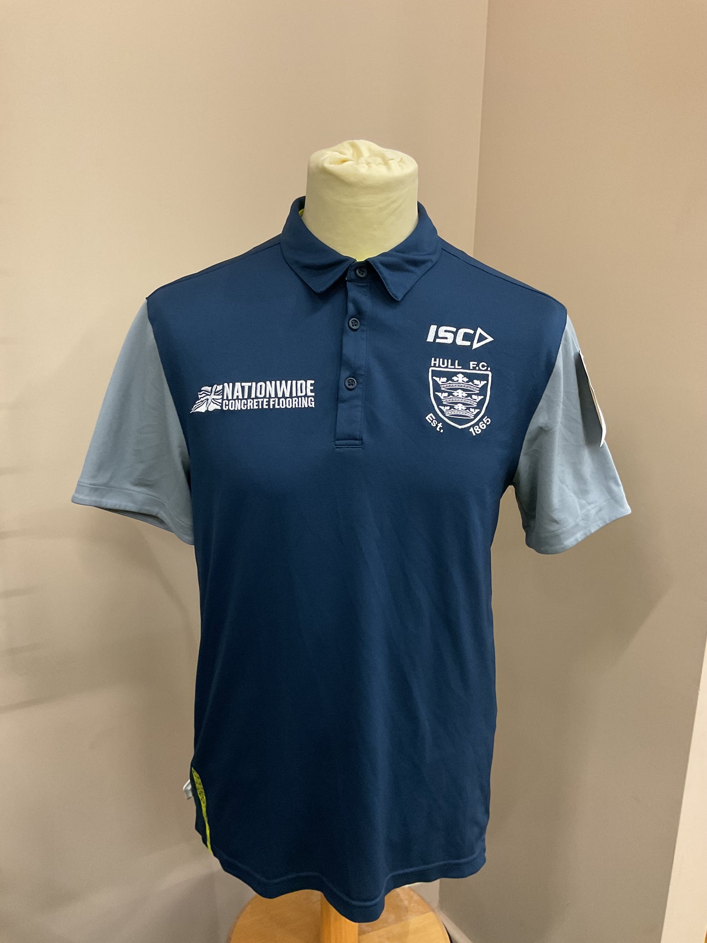 HULL FC NAVY & GREY POLO