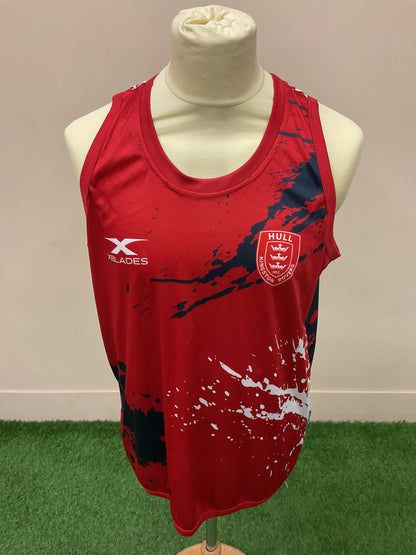 HULL KR RED & NAVY VEST