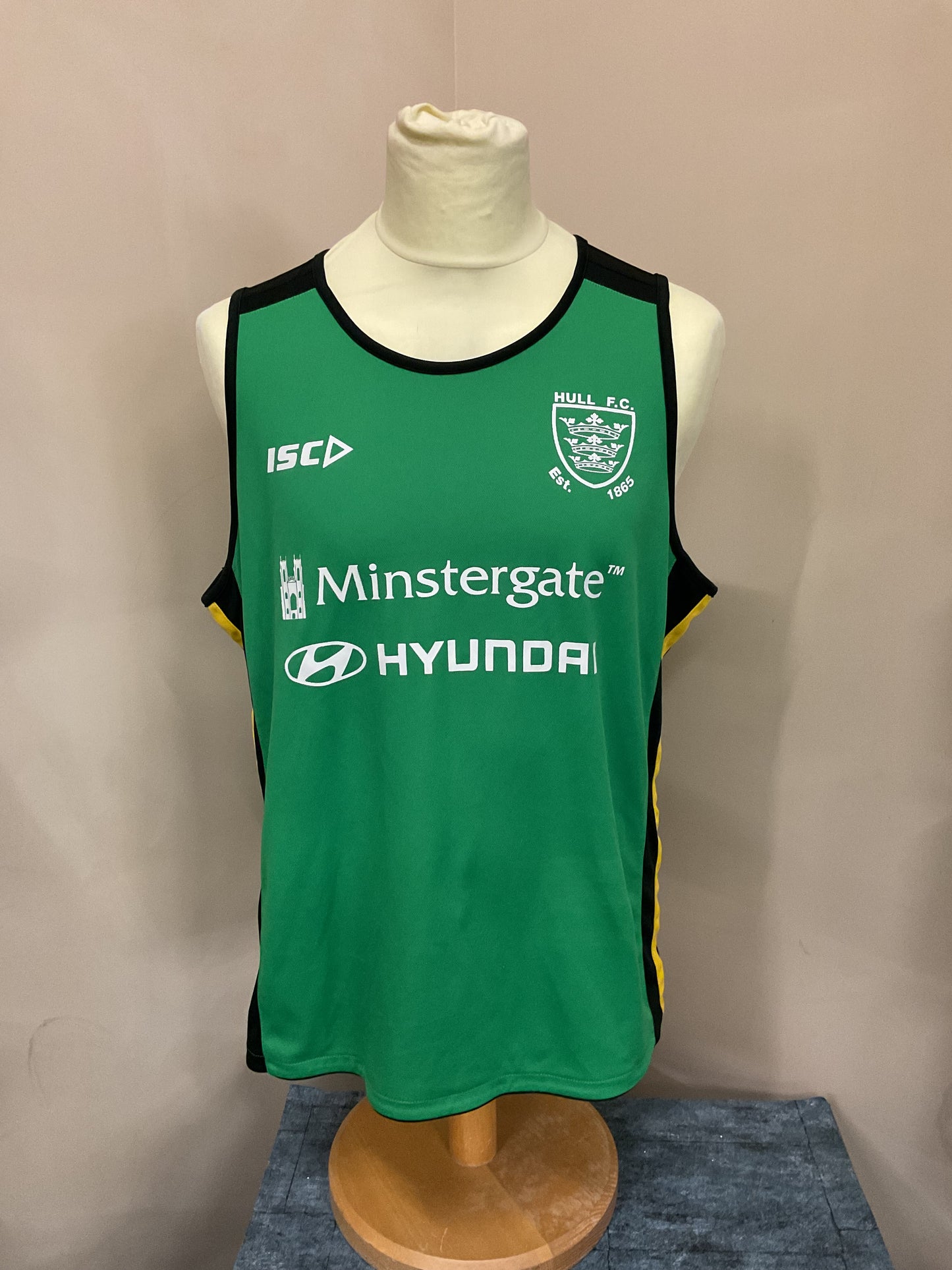 HULL FC NSW GREEN VEST - SIZE - L
