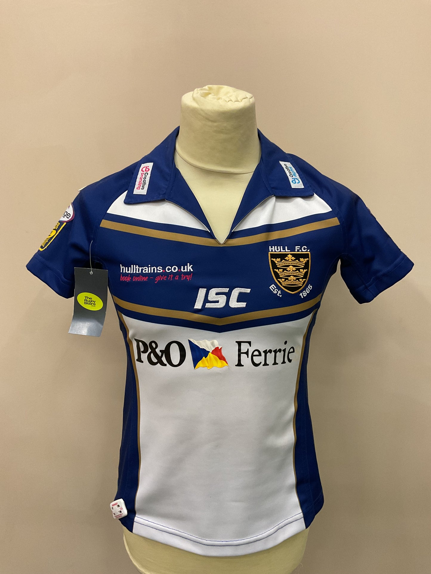RETRO HULL FC 2008 AWAY SHIRT SIZE- L10