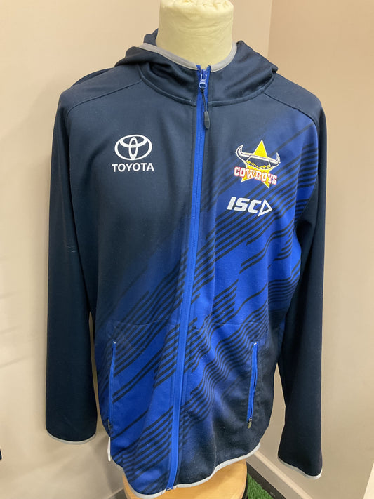 NQ COWBOYS FULL ZIP JACKET NAVY AND BLUE