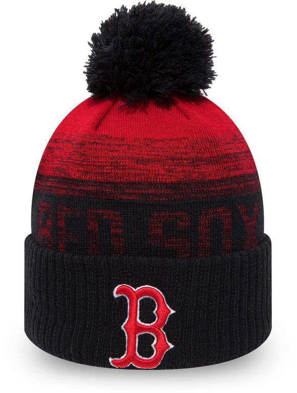 NEW ERA RED SOX BOBBLE HAT