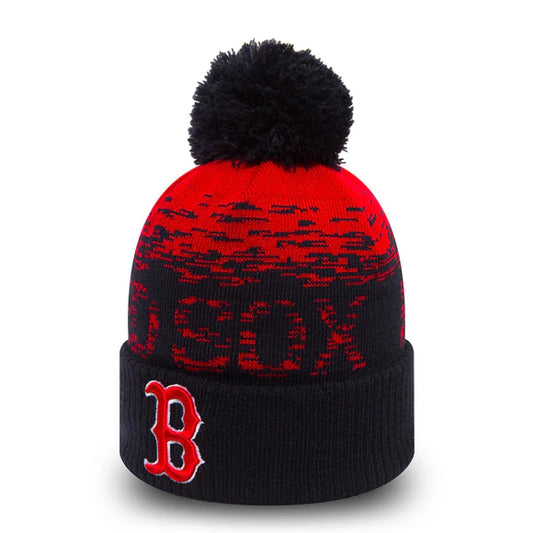 NEW ERA RED SOX BOBBLE HAT