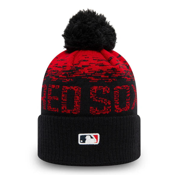 NEW ERA RED SOX BOBBLE HAT