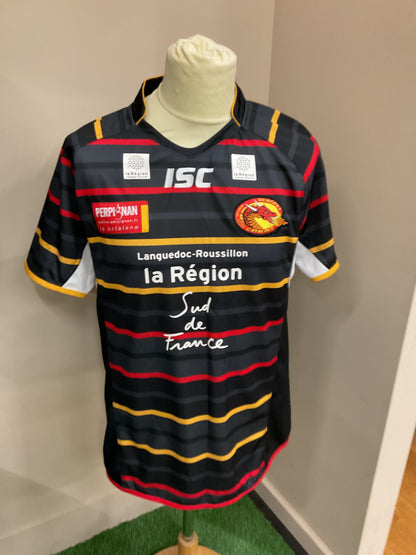 CATALANS DRAGONS 2013 AWAY SHIRT - (L)