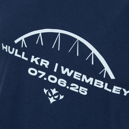 HULL KR WEMBLEY ARCH NAVY TEE