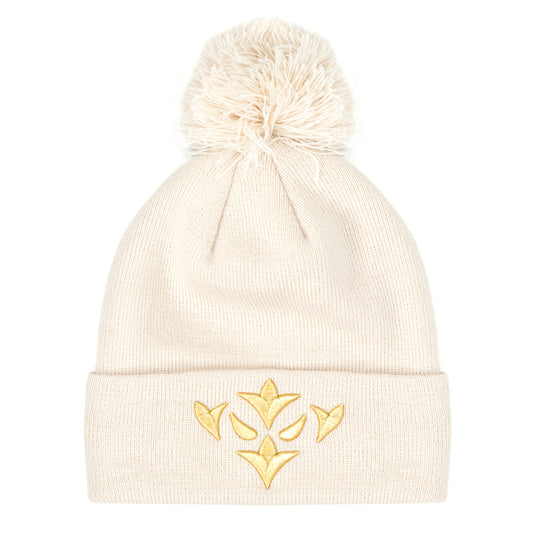 HULL KR NEW ERA STONE & GOLD BEANIE