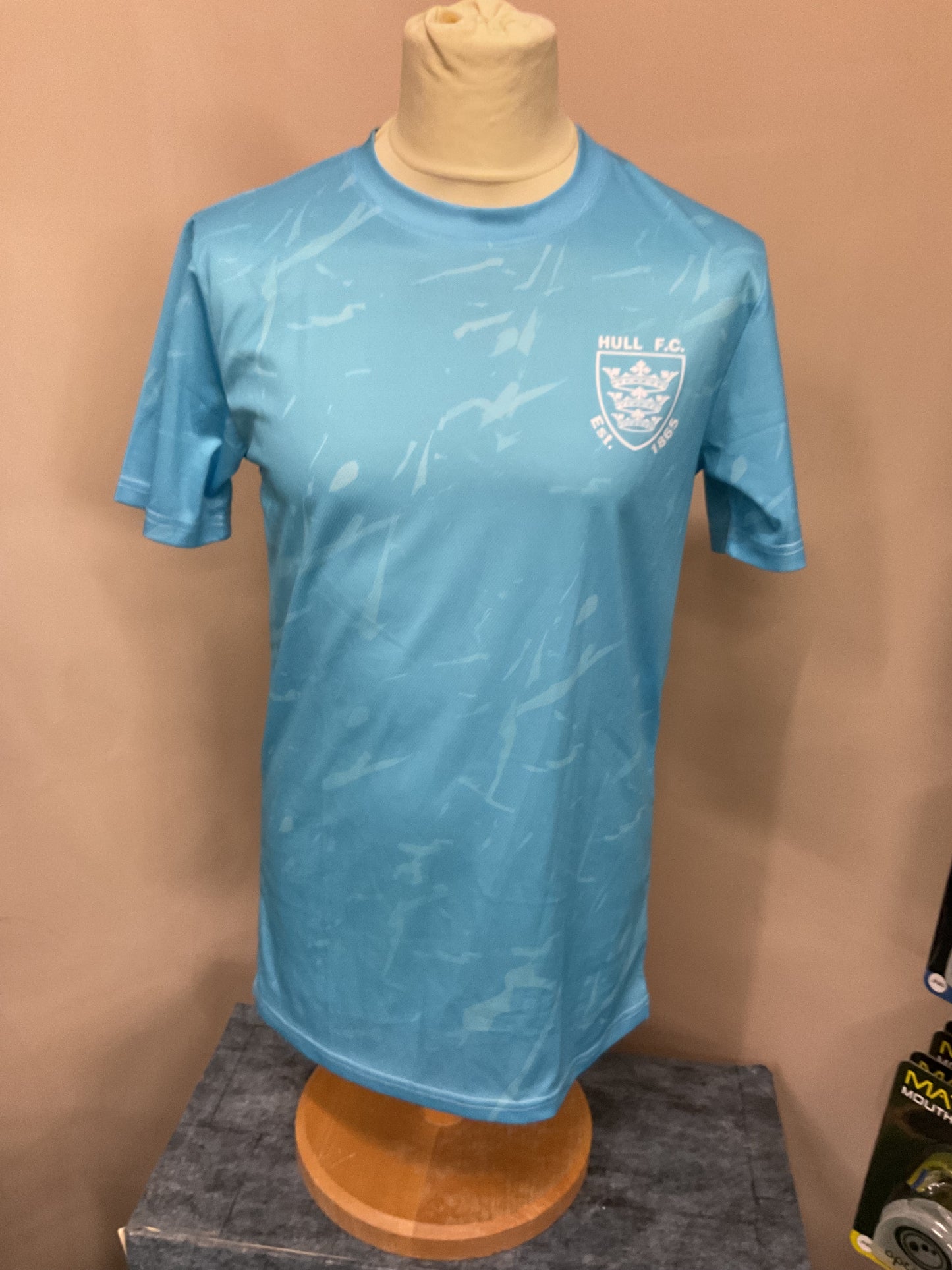 HULL FC 160th ANNIVERSARY TEE (BLUE) - SIZE - S
