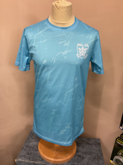 HULL FC 160th ANNIVERSARY TEE (BLUE) - SIZE - S