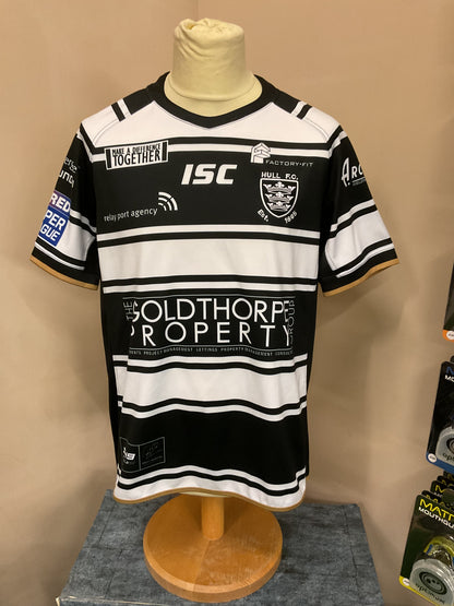 HULL FC 2018 HOME SHIRT - SIZE - M