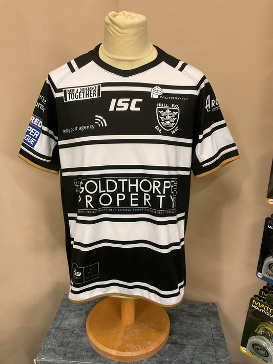 HULL FC 2018 HOME SHIRT - SIZE - M