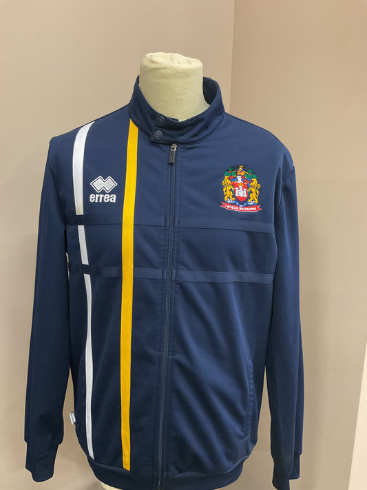 WIGAN WARRIORS NAVY TRACKSUIT TOP