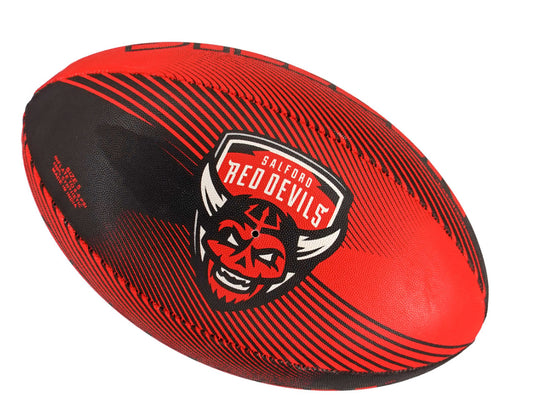 STEEDEN SALFORD  RED DEVILS SWIRL BALL SIZE 5