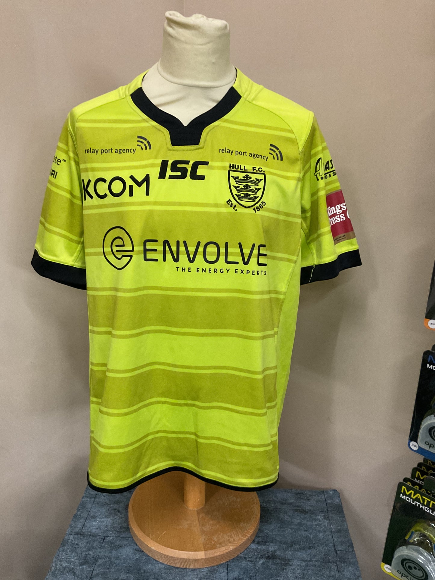 HULL FC 2017 ALTERNATE SHIRT - SIZE - L